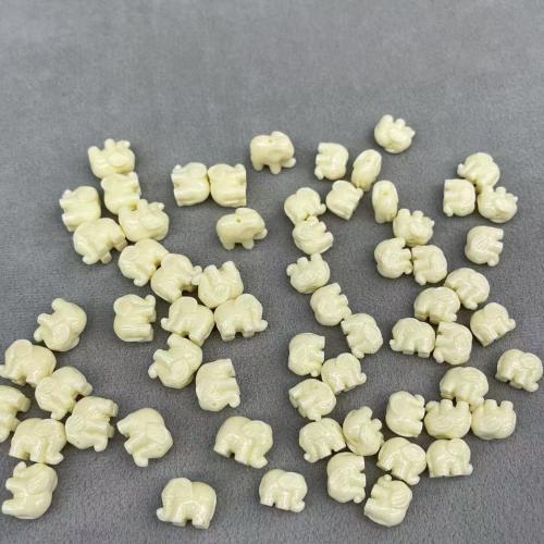 Přírodní barevné Shell korálky, Shell Powder, Slon, DIY & různé velikosti pro výběr, více barev na výběr, 45PC/Bag, Prodáno By Bag