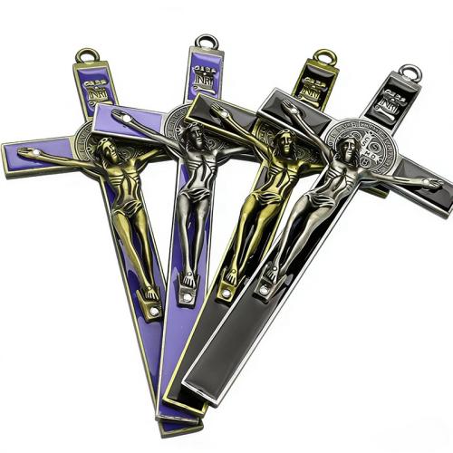 سبائك الزنك الحلي شنقا, عبر, مطلي, ديي & مينا, المزيد من الألوان للاختيار, 193x93x20mm, تباع بواسطة PC