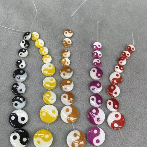 Natural Colored Shell Beads Freshwater Shell DIY Sold By Bag