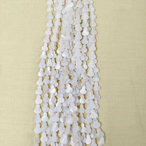 Natuurlijke zoetwaterschelp kralen, Freshwater Shell, Kalebas, DIY & verschillende grootte voor keus, wit, Verkocht door Strand