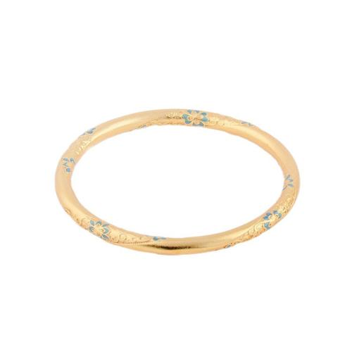 Sinc Alloy Bangle, ór a chanadh plátáilte, méid éagsúla do rogha & do bhean & cruan, Díolta De réir PC
