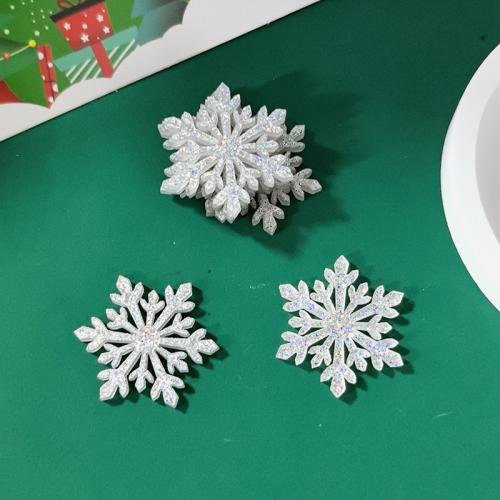 Acrylic Pendants Snowflake Christmas Design & DIY Sold By PC