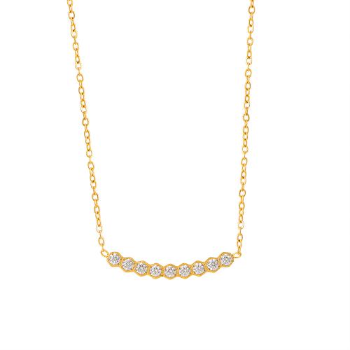 304 Stainless Steel Náhrdelník, s 5cm extender řetězce, oválný řetězu & pro ženy & s drahokamu, více barev na výběr, Délka Cca 42 cm, Prodáno By PC