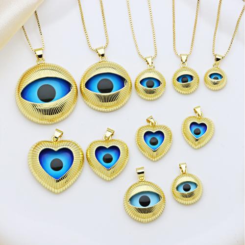 Brass Jewelry Pendants gold color plated DIY & enamel Sold By PC