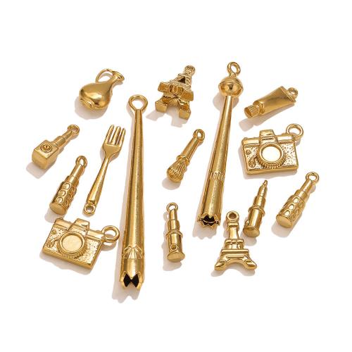 Pendants Jewelry Cruach dhosmálta, 304 Cruach dhosmálta, plátáilte, DIY & stíleanna éagsúla do rogha, Díolta De réir PC