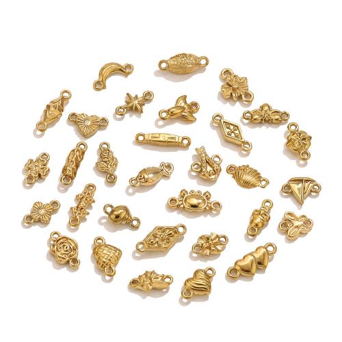 Nerezová ocel Connector, 304 Stainless Steel, DIY & různé styly pro výběr, Prodáno By PC