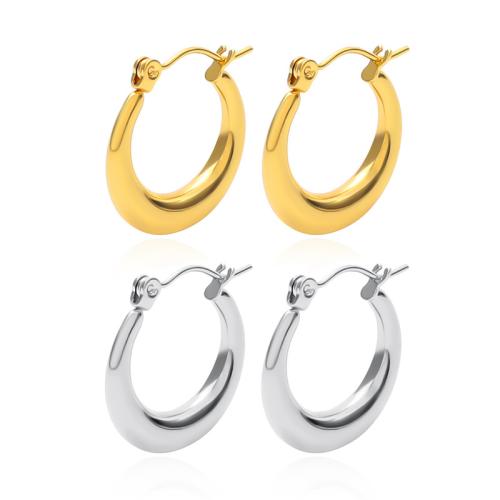 304 Nerūdijantis plienas Lever Atgal Auskarai, Bižuterijos & moters, daugiau spalvų pasirinkimas, 19x21mm, Pardavė Pora