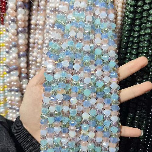 Fashion Glass Beads polished DIY & faceted 8mm Approx Sold By Strand