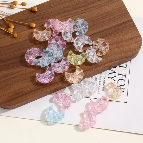 Acrylic Beads Moon DIY Approx 2.5mm Approx  Sold By Lot