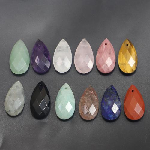 Gemstone Pendants Jewelry Teardrop polished DIY & faceted Sold By PC
