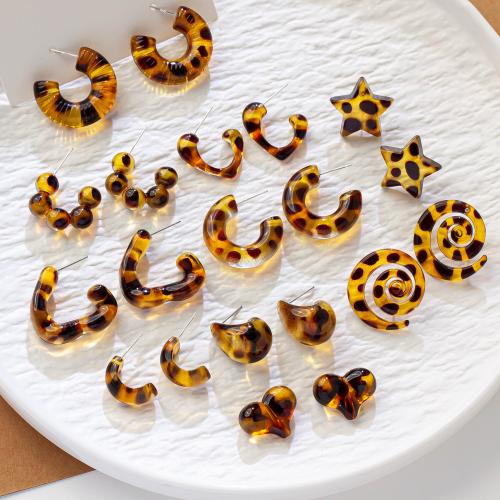 Derva Stud Auskarai, įvairių stilių pasirinkimas & moters, Pardavė Pora