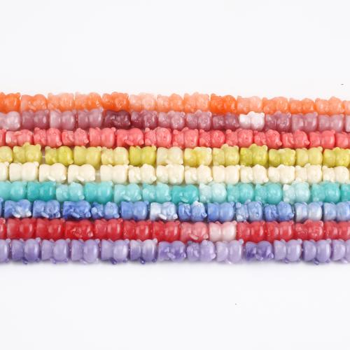 Resin Jewelry Beads Bear DIY Sold Per Approx 39.5 cm Strand