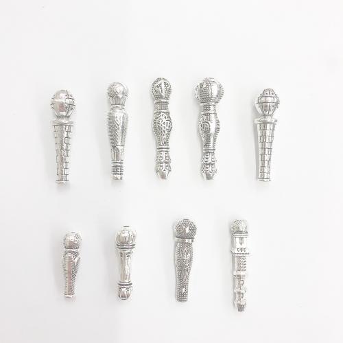 Zinc Alloy Spacer Beads antique silver color plated DIY Sold By Set