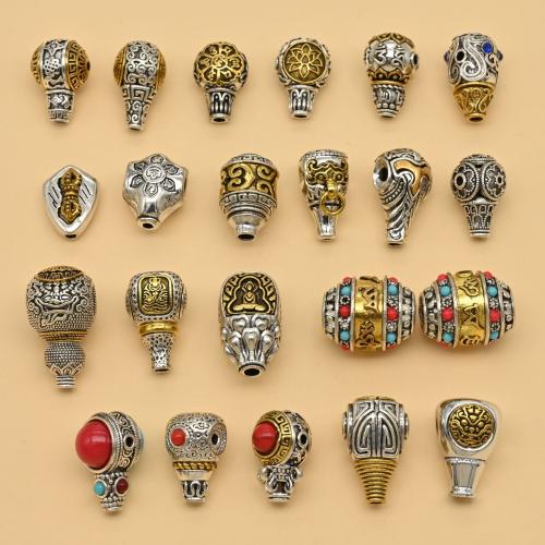 Zinek Spacer Beads, á, DIY & různé styly pro výběr & 3-díra, Prodáno By PC