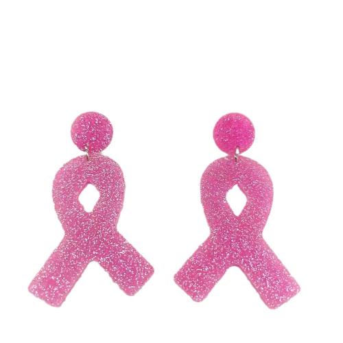 Akryl Drop Earring, udskrivning, forskellige stilarter for valg & for kvinde, Solgt af par