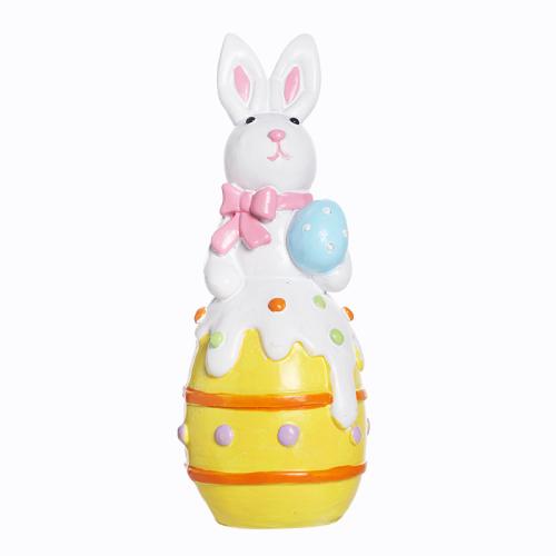 Hars Decoratie, Konijn, Cute, meer kleuren voor de keuze, 120x45mm, Verkocht door PC