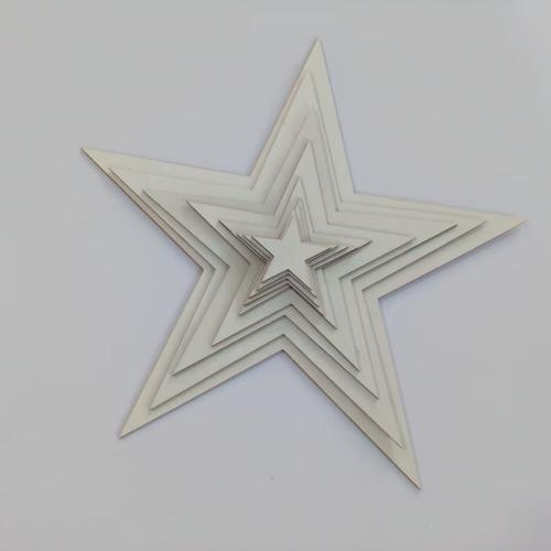 Boxwood Craft Board Star DIY Sold By PC