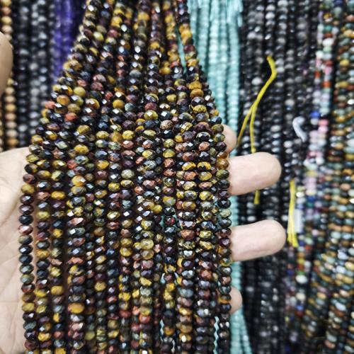 Gemstone Jewelry Karoliukai, Brangakmenis, Abakas, Pasidaryk pats & įvairios medžiagos pasirinkimas & briaunotas, 4x6mm, Parduota už 35-38 cm Strand