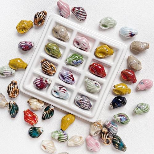 Porcelain Jewelry Beads Conch DIY Approx 2.8mm Sold By Bag