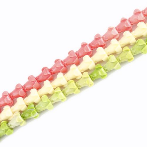 Resin Jewelry Beads Flower DIY Sold Per Approx 39 cm Strand