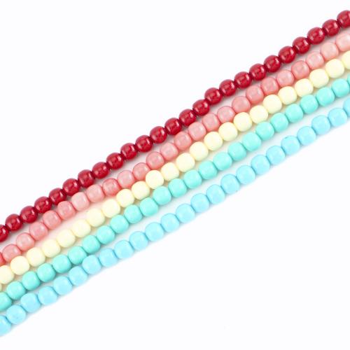 Resin Jewelry Beads DIY & smooth Sold Per Approx 39 cm Strand