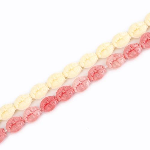 Resin Jewelry Beads Fish DIY Sold Per Approx 39 cm Strand