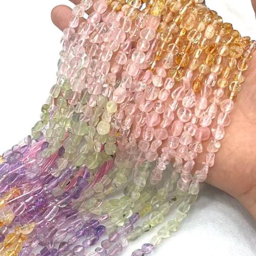 Natural Quartz Jewelry Beads irregular polished DIY Sold Per Approx 39 cm Strand