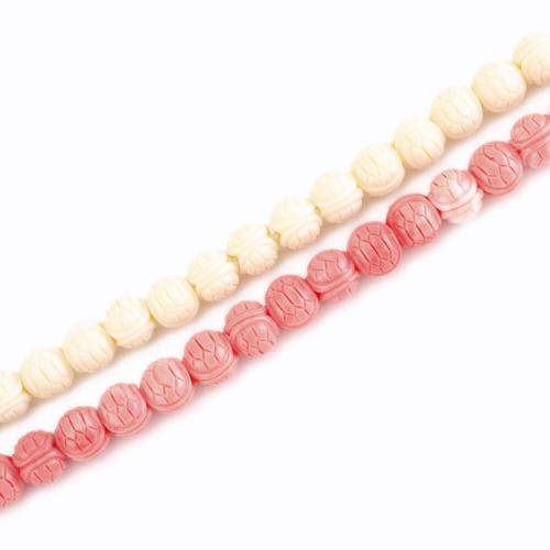 Resin Jewelry Beads DIY & double-sided Sold Per Approx 39 cm Strand