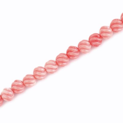 Harz Schmuckperlen, DIY & Twist, Rosa, 8x8x8mm, verkauft per ca. 38 cm Strang