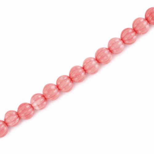Resin Jewelry Beads Pumpkin DIY pink Sold Per Approx 38.5 cm Strand