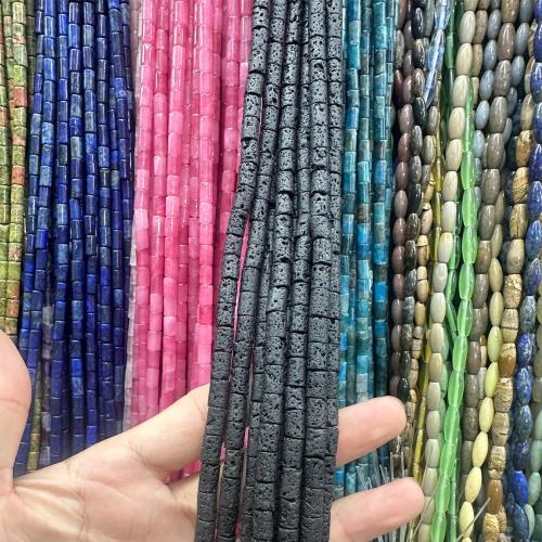Natural Lava Beads DIY Sold Per Approx 38 cm Strand