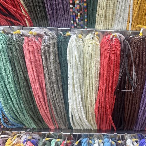 Natural Lava Beads Square DIY Sold Per Approx 38 cm Strand