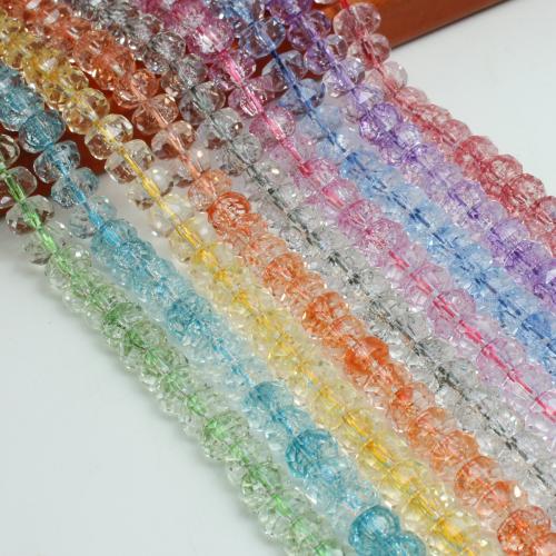 Rondelle Crystal Beads DIY & faceted Approx Sold By Strand