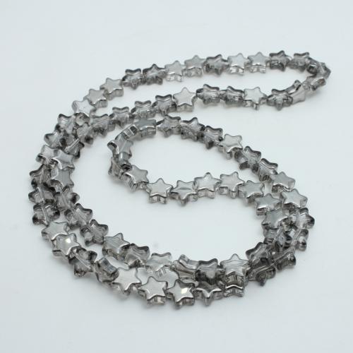 Crystal Beads plated DIY Sold By Strand