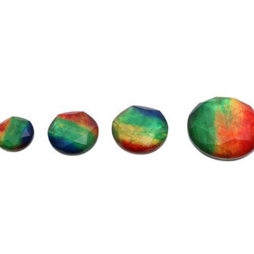Crystal kabošonai, Krištolas, Butas Round, Pasidaryk pats & skirtingo dydžio pasirinkimo & briaunotas, multi-colored, Pardavė PC