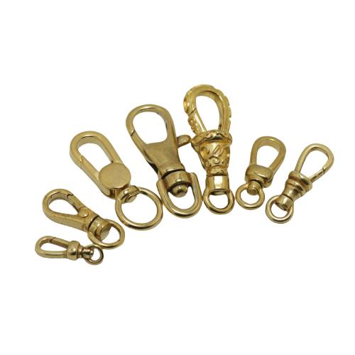 Brass Jewelry Clasps rotatable & DIY Sold By PC