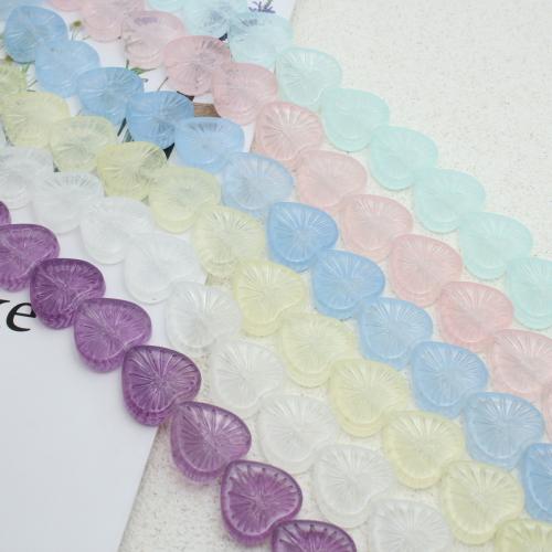 Crystal Beads Heart DIY Sold Per Approx 38 cm Strand