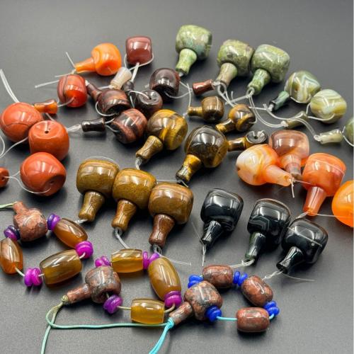 3 Beads Hole Guru, pietra preziosa, DIY & stili diversi per la scelta, Venduto da PC