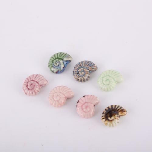 Porcelain Jewelry Beads Conch DIY Approx 2.5mm Sold By PC