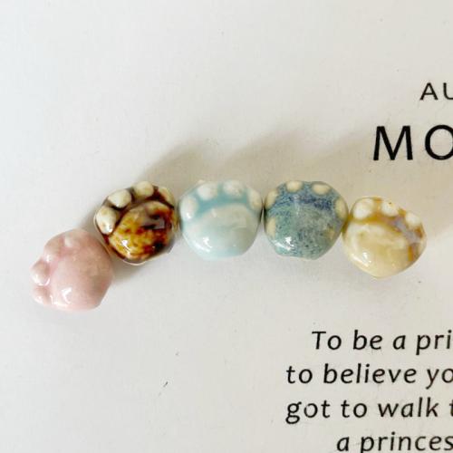 Porcelanowe koraliki, Porcelana, Pazur, DIY, dostępnych więcej kolorów, 11.50x9.50mm, otwór:około 2.5mm, sprzedane przez PC