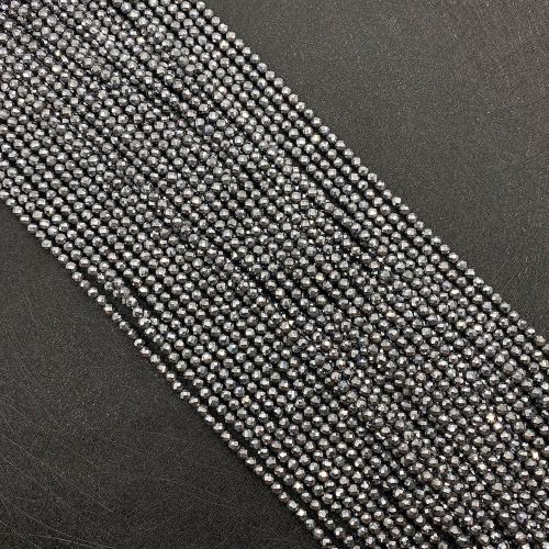 Μη μαγνητικοί χάντρες αιματίτη, Μη μαγνητικό αιματίτη, Γύρος, DIY & διαφορετικό μέγεθος για την επιλογή & πολύπλευρη, Sold Per Περίπου 38 cm Strand