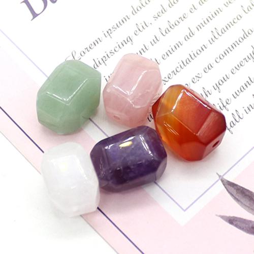Gemstone Jewelry Beads Geometrical Pattern DIY Sold By PC