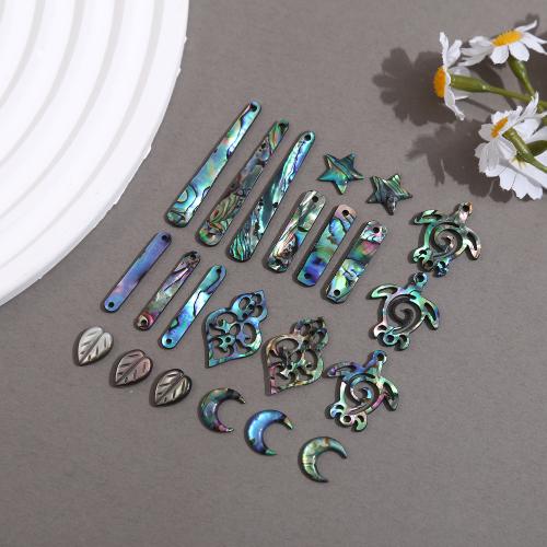 Naturalne wisiorki z muszli, Muszla Abalone, DIY & różne style do wyboru & pusty, sprzedane przez PC