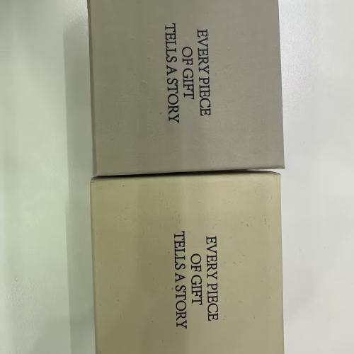 Paper Gift Box Square printing dustproof & with letter pattern Sold By Lot