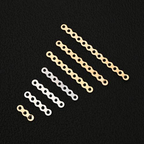 Iron Connectors plated multihole & DIY Sold By Bag