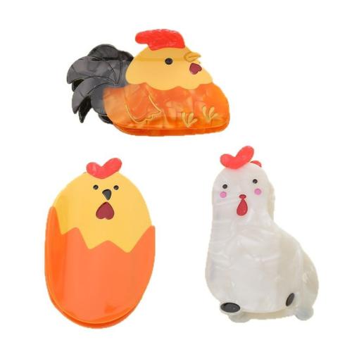 Φύλλο οξικού οξέος Hair Claw Clip, Ζώο, διαφορετικά στυλ για την επιλογή & για τη γυναίκα, Sold Με PC