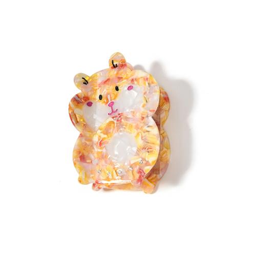 Acetátový list Hair Claw Clip, Křeček, Fajn & pro ženy, 85x53x40mm, Prodáno By PC