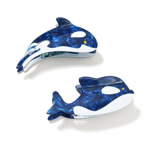 Acetátový list Hair Claw Clip, Velryba, Fajn & pro ženy, více barev na výběr, Prodáno By PC