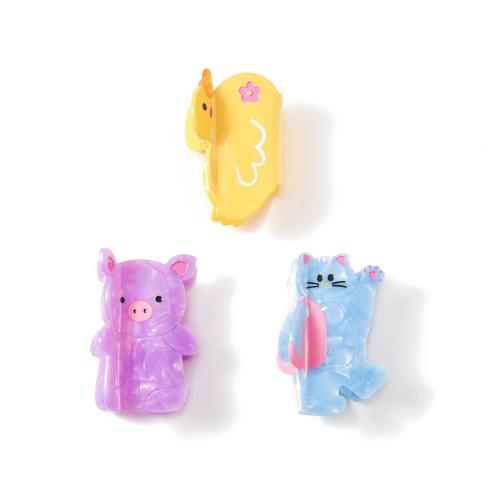 Acetat-Blatt Haarklammer, Cartoon, Niedlich & verschiedene Stile für Wahl & für Frau, verkauft von PC