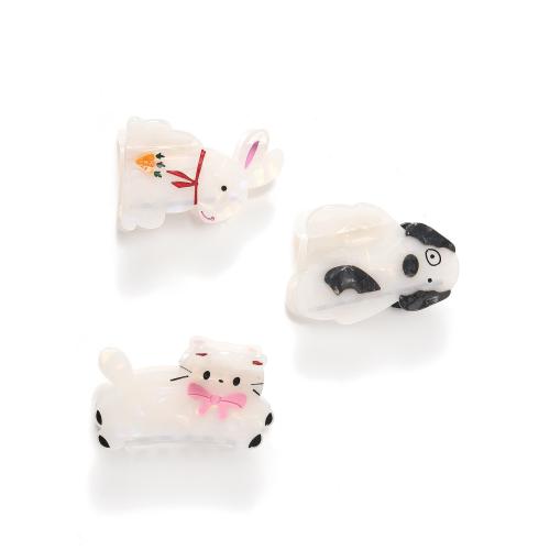 Haarklammer, Acetat-Blatt, Cartoon, Niedlich & verschiedene Stile für Wahl & für Frau, verkauft von PC